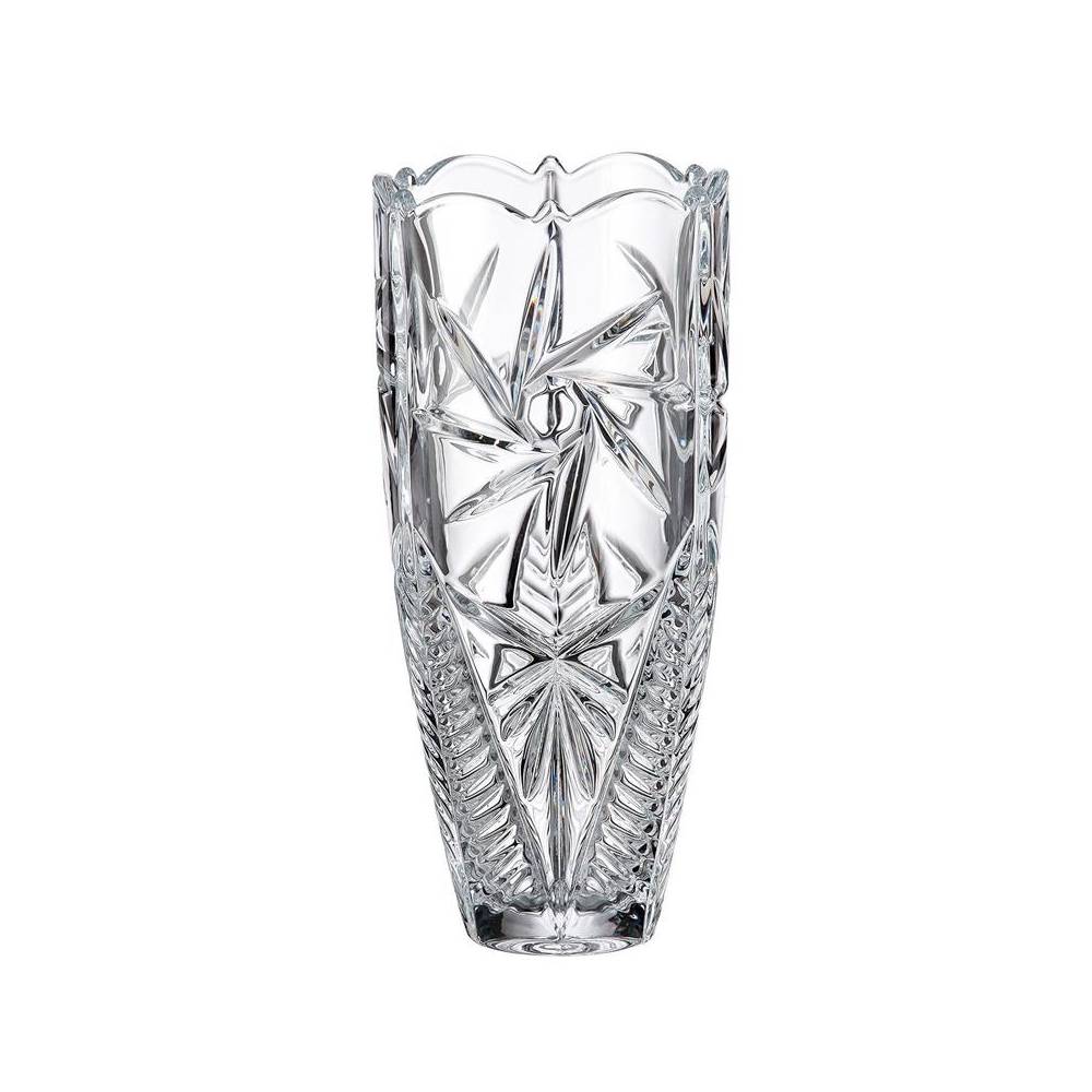 Lọ Hoa Bohemia Crystal bom xoáy 30cm (BOM/PLKC/99030/300)